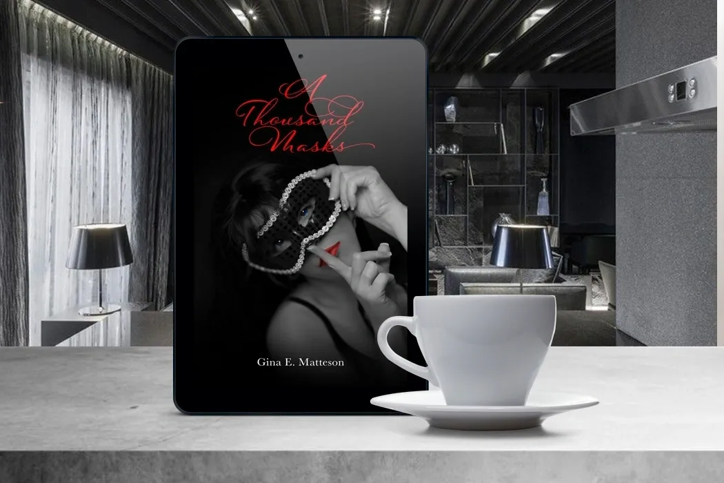 Book cover for A THOUSAND MASKS by Gina Matteson