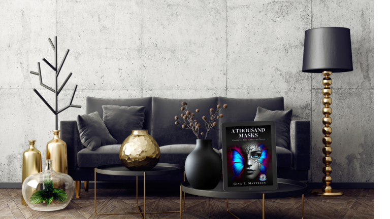book cover with lamp