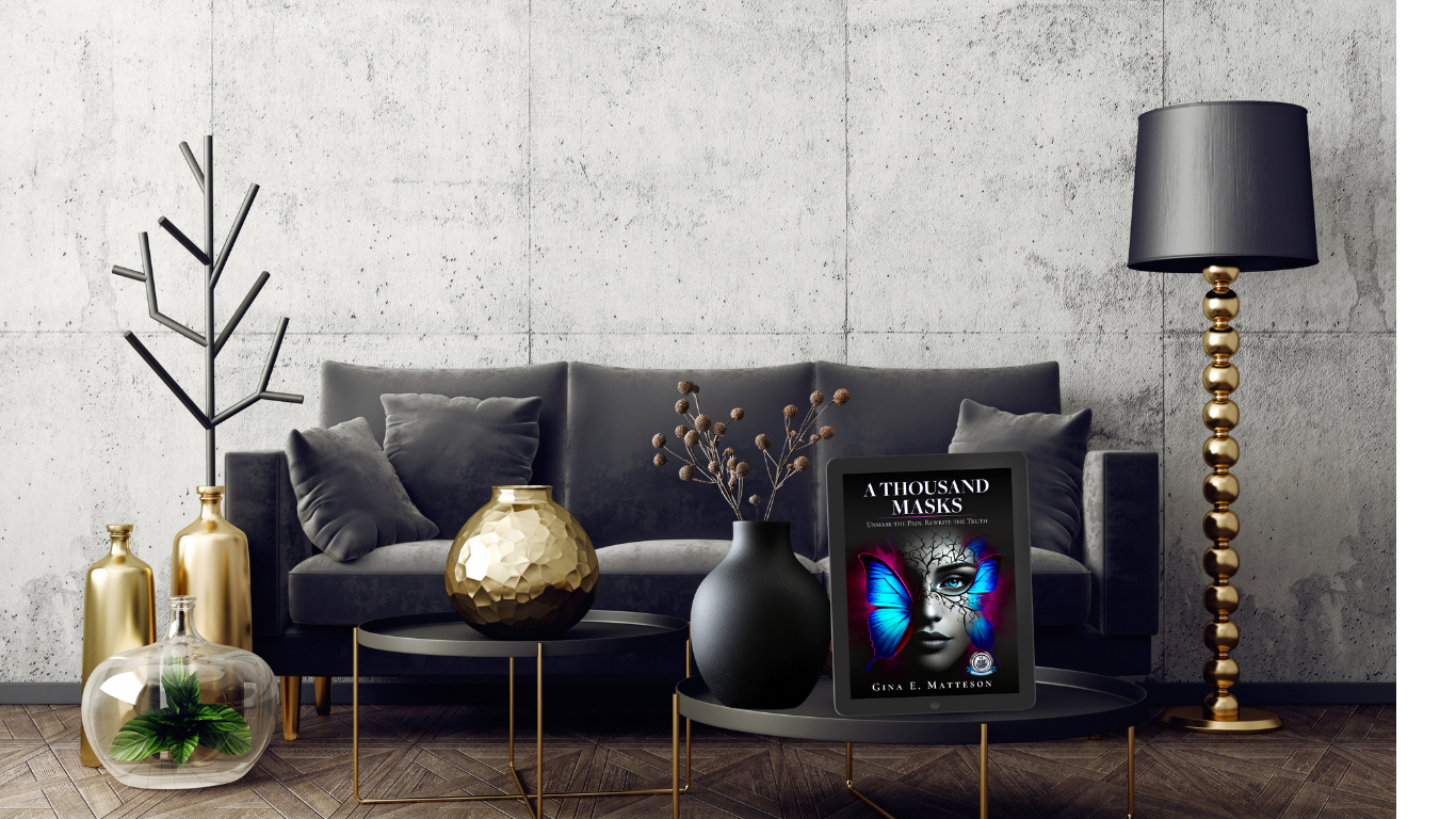 book cover with lamp